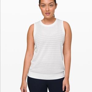 White lululemon top